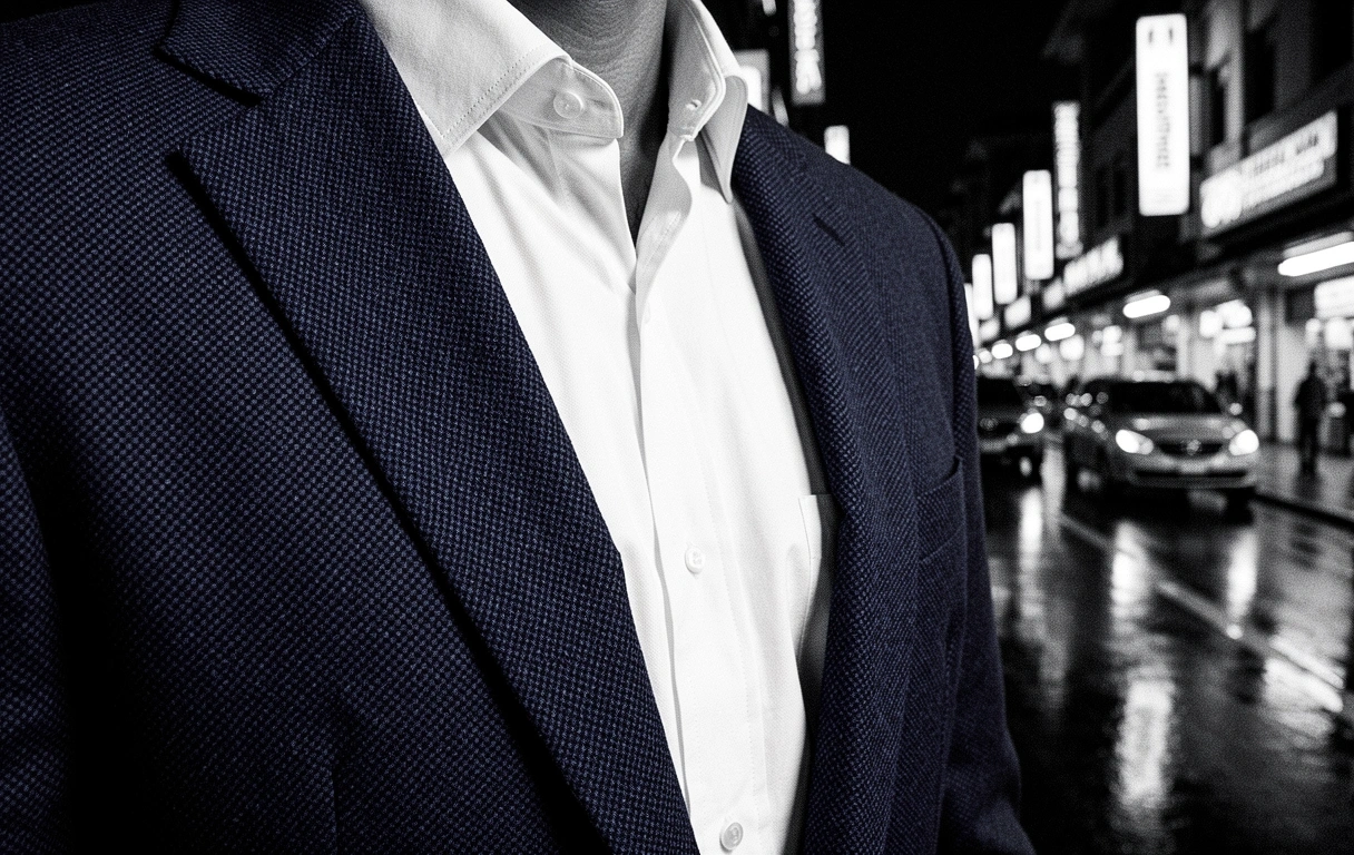 Luxury tailoring details