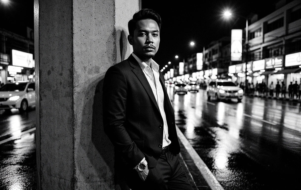 Professional presentation for the modern Indonesian man